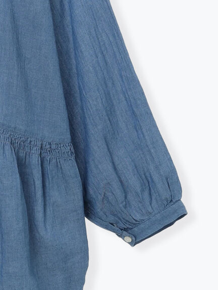 2WAYシアーティアードチュニック（オフホワイト/ミント/サックスブルー/ブルー）｜Samansa Mos2（サマンサ モスモス）通販