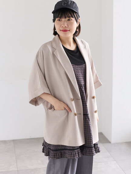 《新色追加》はしごレースティアードキャミチュニック（チャコールグレー/ベージュ/ブルー）｜Samansa Mos2（サマンサ モスモス）通販