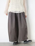 【M/Lサイズ】タックワイドパンツ（チャコールグレー/ベージュ/カーキ）｜Samansa Mos2（サマンサ モスモス）通販
