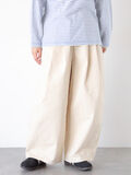 【M/Lサイズ】タックワイドパンツ（ベージュ）｜Samansa Mos2（サマンサ モスモス）通販