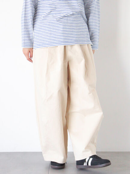 【M/Lサイズ】タックワイドパンツ（チャコールグレー/ベージュ/カーキ）｜Samansa Mos2（サマンサ モスモス）通販