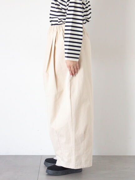 【M/Lサイズ】タックワイドパンツ（チャコールグレー/ベージュ/カーキ）｜Samansa Mos2（サマンサ モスモス）通販