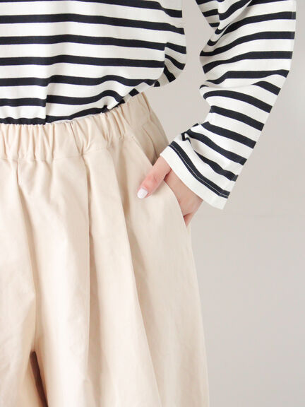 【M/Lサイズ】タックワイドパンツ（チャコールグレー/ベージュ/カーキ）｜Samansa Mos2（サマンサ モスモス）通販