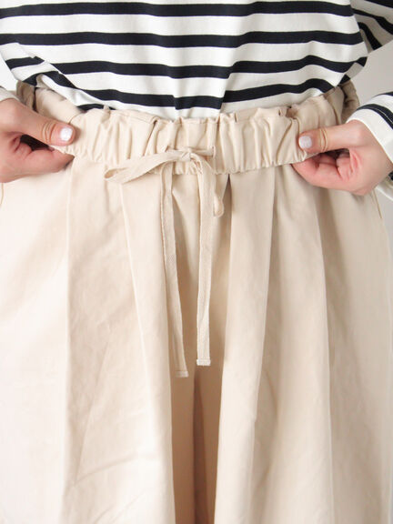 【M/Lサイズ】タックワイドパンツ（チャコールグレー/ベージュ/カーキ）｜Samansa Mos2（サマンサ モスモス）通販