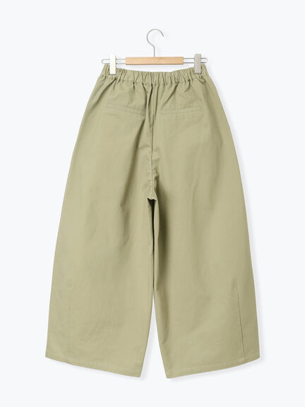 【M/Lサイズ】タックワイドパンツ（チャコールグレー/ベージュ/カーキ）｜Samansa Mos2（サマンサ モスモス）通販