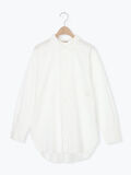 ワンポイント刺繍オーバーシャツ（オフホワイト）｜Samansa Mos2（サマンサ モスモス）通販