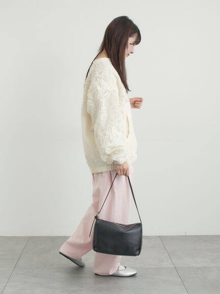 ワンハンドルミニショルダーバッグ（シルバー/ブラック/ブラウン）｜Samansa Mos2（サマンサ モスモス）通販