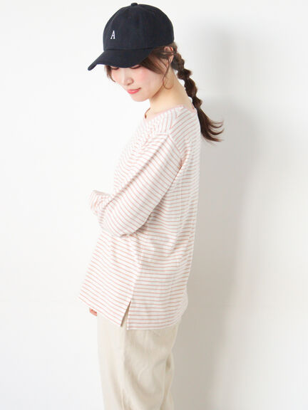 スラブ天竺インナー（オフホワイト/ブラック/ピンク/ブルー）｜Samansa Mos2（サマンサ モスモス）通販