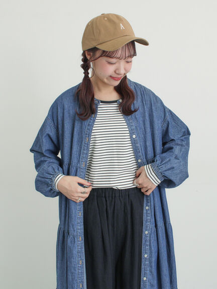 スラブ天竺インナー（オフホワイト/ブラック/ピンク/ブルー）｜Samansa Mos2（サマンサ モスモス）通販