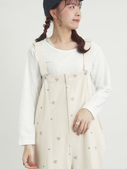 スラブ天竺インナー（オフホワイト/ブラック/ピンク/ブルー）｜Samansa Mos2（サマンサ モスモス）通販