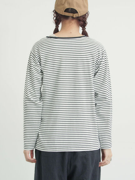 スラブ天竺インナー（オフホワイト/ブラック/ピンク/ブルー）｜Samansa Mos2（サマンサ モスモス）通販