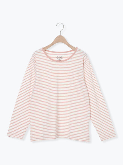 スラブ天竺インナー（オフホワイト/ブラック/ピンク/ブルー）｜Samansa Mos2（サマンサ モスモス）通販