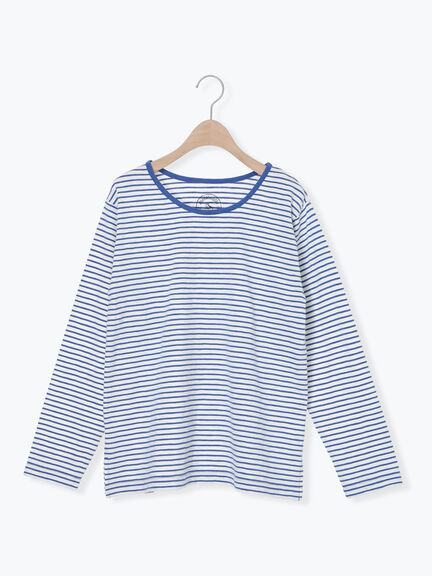 スラブ天竺インナー（オフホワイト/ブラック/ピンク/ブルー）｜Samansa Mos2（サマンサ モスモス）通販