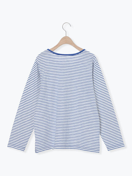 スラブ天竺インナー（オフホワイト/ブラック/ピンク/ブルー）｜Samansa Mos2（サマンサ モスモス）通販