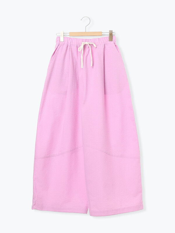 【2WAY】裾しぼり切替えパンツ（ピンク）｜Samansa Mos2（サマンサ モスモス）通販