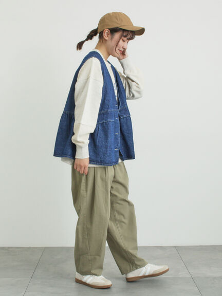 切替ミニ裏毛プリントスウェット（オフホワイト/グレー/チャコールグレー）｜Samansa Mos2（サマンサ モスモス）通販