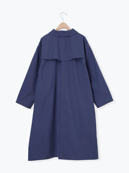 【花粉防止加工】ステンカラーコート（グリーン/ネイビー/キナリ）｜Samansa Mos2（サマンサ モスモス）通販