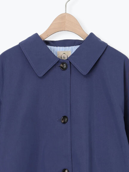 【花粉防止加工】ステンカラーコート（グリーン/ネイビー/キナリ）｜Samansa Mos2（サマンサ モスモス）通販