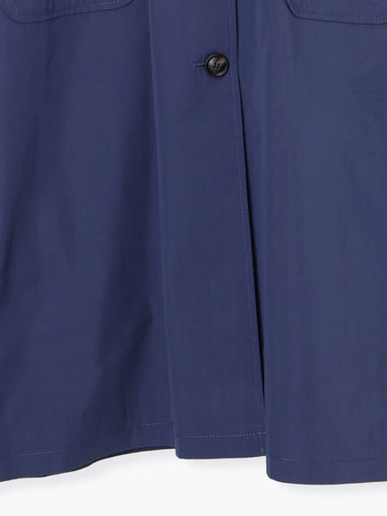 【花粉防止加工】ステンカラーコート（グリーン/ネイビー/キナリ）｜Samansa Mos2（サマンサ モスモス）通販