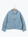 【オーガニックコットン】デニムジャケット（サックスブルー）｜Samansa Mos2（サマンサ モスモス）通販