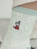 【MOOMIN×SamansaMos2】リトルミイ刺繍花柄ソックス（ミント）｜Samansa Mos2（サマンサ モスモス）通販