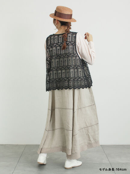 【kazumi×Samansa Mos2】前後着キャミワンピース（オフホワイト/ブラック/ピンク/ベージュ）｜Samansa Mos2（サマンサ モスモス）通販