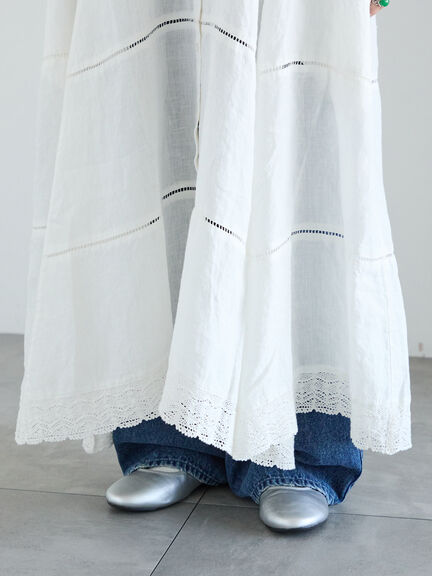 【kazumi×Samansa Mos2】前後着キャミワンピース（オフホワイト/ブラック/ピンク/ベージュ）｜Samansa Mos2（サマンサ モスモス）通販