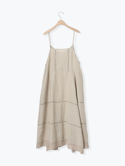 【kazumi×Samansa Mos2】前後着キャミワンピース（オフホワイト/ブラック/ピンク/ベージュ）｜Samansa Mos2（サマンサ モスモス）通販