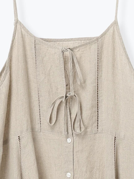 【kazumi×Samansa Mos2】前後着キャミワンピース（オフホワイト/ブラック/ピンク/ベージュ）｜Samansa Mos2（サマンサ モスモス）通販