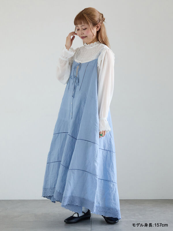 kazumi×Samansa Mos2】前後着キャミワンピース《WEB限定カラー