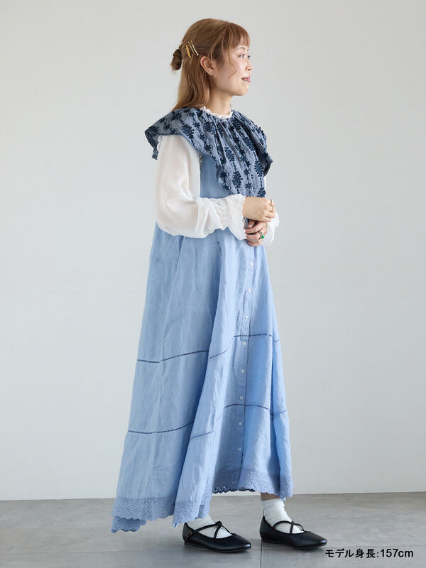 kazumi×Samansa Mos2】前後着キャミワンピース《WEB限定カラー