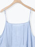 【kazumi×Samansa Mos2】前後着キャミワンピース《WEB限定カラー》（サックスブルー）｜Samansa Mos2（サマンサ モスモス）通販