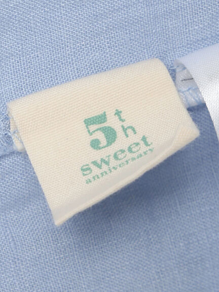 【kazumi×Samansa Mos2】前後着キャミワンピース《WEB限定カラー》（サックスブルー）｜Samansa Mos2（サマンサ モスモス）通販