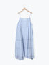 【kazumi×Samansa Mos2】前後着キャミワンピース《WEB限定カラー》（サックスブルー）｜Samansa Mos2（サマンサ モスモス）通販
