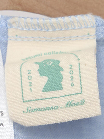 【kazumi×Samansa Mos2】前後着キャミワンピース《WEB限定カラー》（サックスブルー）｜Samansa Mos2（サマンサ モスモス）通販