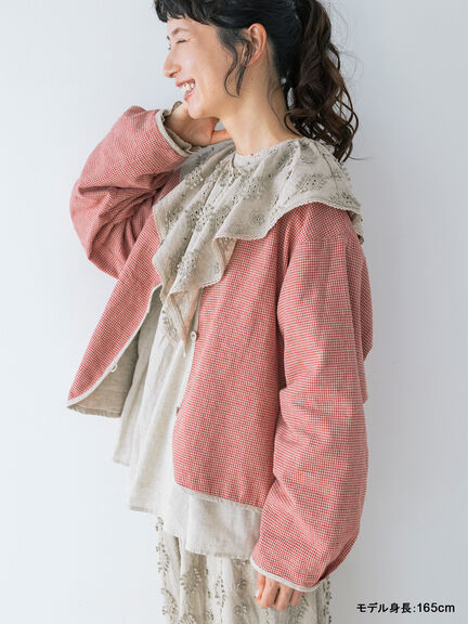 【kazumi×Samansa Mos2】リバーシブルジャケット（ブラック/レッド/ブルー）｜Samansa Mos2（サマンサ モスモス）通販