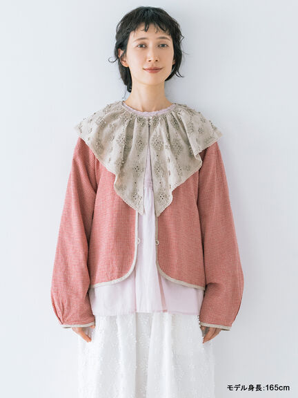 【kazumi×Samansa Mos2】リバーシブルジャケット（ブラック/レッド/ブルー）｜Samansa Mos2（サマンサ モスモス）通販