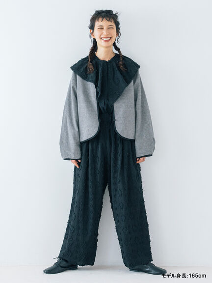 【kazumi×Samansa Mos2】リバーシブルジャケット（ブラック/レッド/ブルー）｜Samansa Mos2（サマンサ モスモス）通販