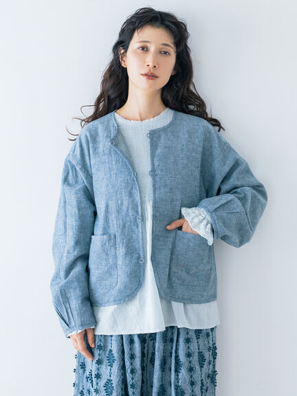 【kazumi×Samansa Mos2】リバーシブルジャケット（ブラック/レッド/ブルー）｜Samansa Mos2（サマンサ モスモス）通販