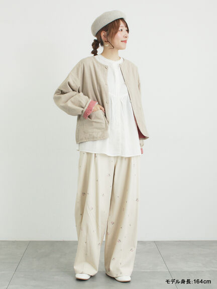 【kazumi×Samansa Mos2】リバーシブルジャケット（ブラック/レッド/ブルー）｜Samansa Mos2（サマンサ モスモス）通販