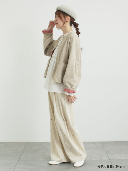 【kazumi×Samansa Mos2】リバーシブルジャケット（ブラック/レッド/ブルー）｜Samansa Mos2（サマンサ モスモス）通販