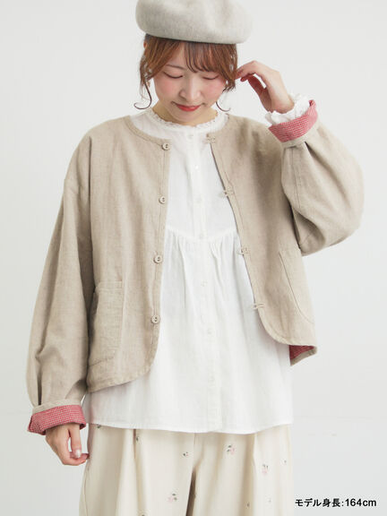 【kazumi×Samansa Mos2】リバーシブルジャケット（ブラック/レッド/ブルー）｜Samansa Mos2（サマンサ モスモス）通販