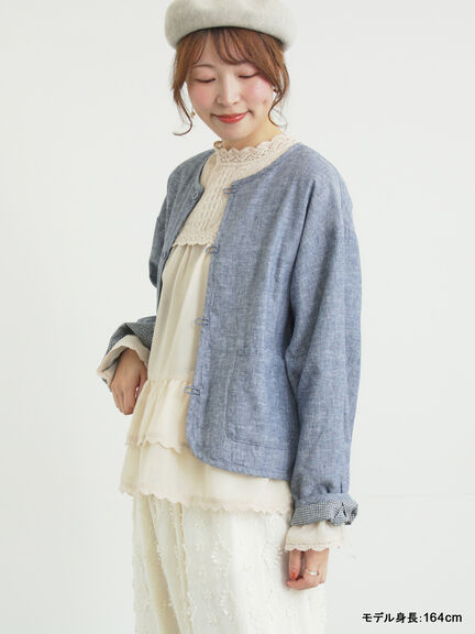 【kazumi×Samansa Mos2】リバーシブルジャケット（ブラック/レッド/ブルー）｜Samansa Mos2（サマンサ モスモス）通販