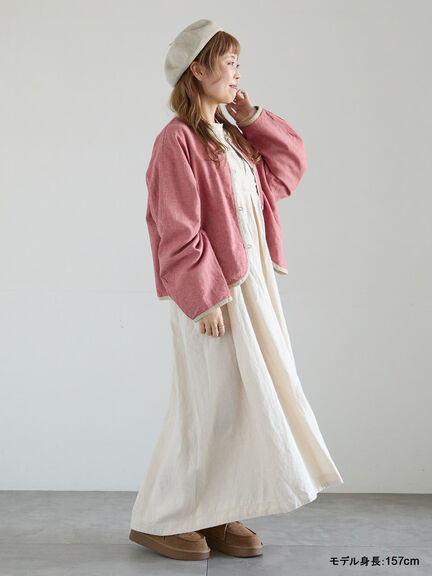 【kazumi×Samansa Mos2】リバーシブルジャケット（ブラック/レッド/ブルー）｜Samansa Mos2（サマンサ モスモス）通販