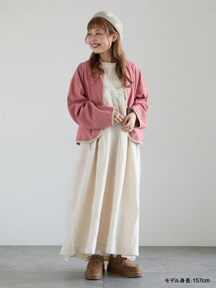 【kazumi×Samansa Mos2】リバーシブルジャケット（ブラック/レッド/ブルー）｜Samansa Mos2（サマンサ モスモス）通販