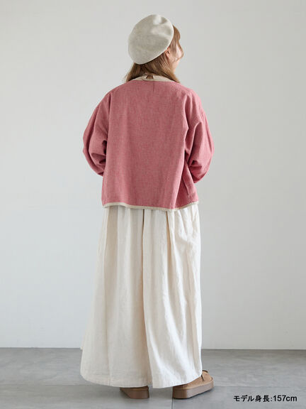 【kazumi×Samansa Mos2】リバーシブルジャケット（ブラック/レッド/ブルー）｜Samansa Mos2（サマンサ モスモス）通販