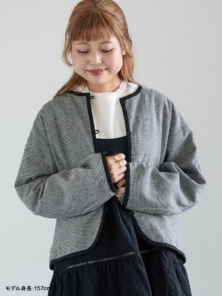 【kazumi×Samansa Mos2】リバーシブルジャケット（ブラック/レッド/ブルー）｜Samansa Mos2（サマンサ モスモス）通販