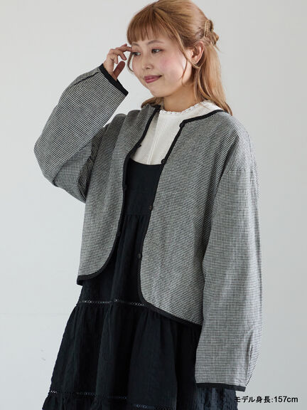 【kazumi×Samansa Mos2】リバーシブルジャケット（ブラック/レッド/ブルー）｜Samansa Mos2（サマンサ モスモス）通販