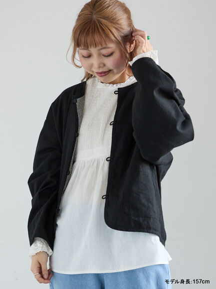 【kazumi×Samansa Mos2】リバーシブルジャケット（ブラック/レッド/ブルー）｜Samansa Mos2（サマンサ モスモス）通販