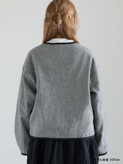 【kazumi×Samansa Mos2】リバーシブルジャケット（ブラック/レッド/ブルー）｜Samansa Mos2（サマンサ モスモス）通販